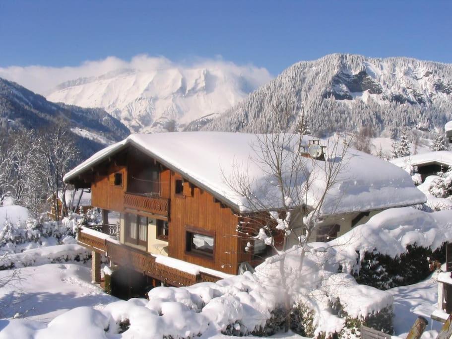 Chalet La Licorne 1 - Pied Des Pistes นอเทรอ-ดาม-เด-เบลล์คอมบ์ ภายนอก รูปภาพ