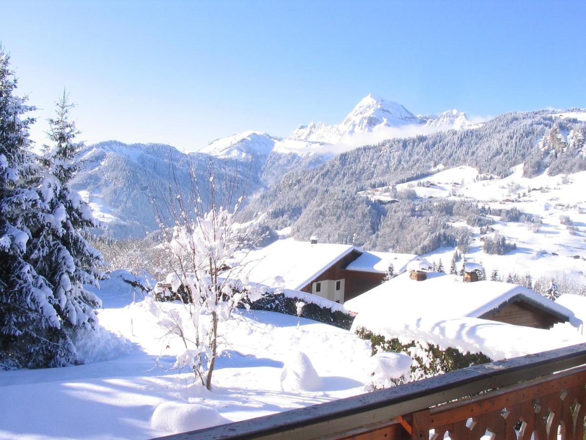 Chalet La Licorne 1 - Pied Des Pistes นอเทรอ-ดาม-เด-เบลล์คอมบ์ ภายนอก รูปภาพ